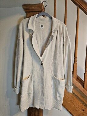 We The Free Desert Blazer Natural Cardigan XL